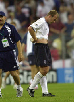 Alan Shearer, England deppar