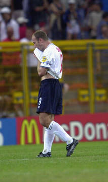 Alan Shearer, England deppar