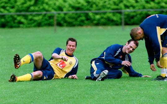 Daniel Andersson och Fredrik Ljungberg, Sverige