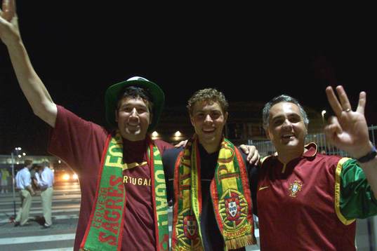 Rotterdam, Fotboll, EM, Tyskland - Portugal