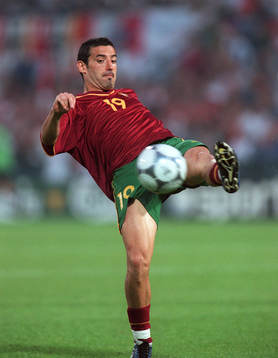 Fotboll, EM. Portugal - Tyskland