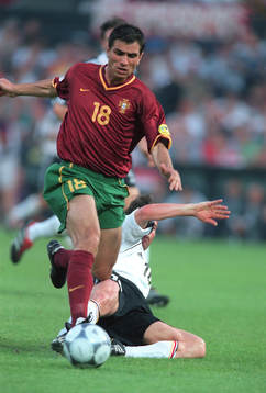 Fotboll, EM. Portugal - Tyskland