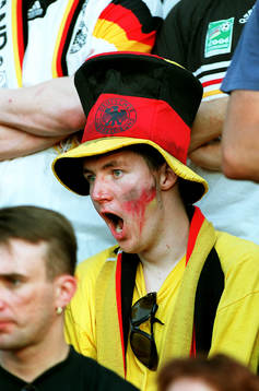 Fotboll, EM. Portugal - Tyskland