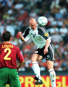 Fotboll, EM. Portugal - Tyskland
