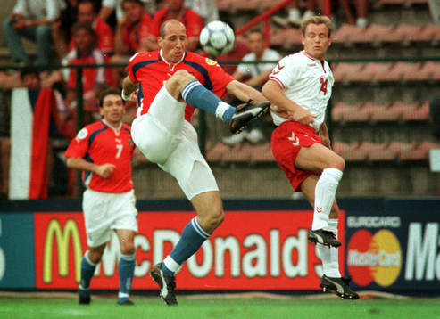 Jan Koller, Tjeckien och Brian S Nielsen, Danmark