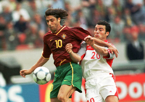 Manuel Rui Costa, Portugal och Hakan Unsal, Turkiet