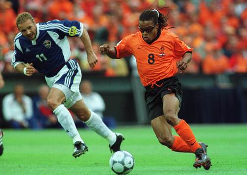 Edgar Davids, Holland springer ifrån Sinisa Mihajlovic,
