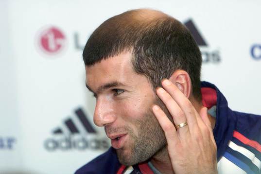 Zinedine Zidane, Frankrike