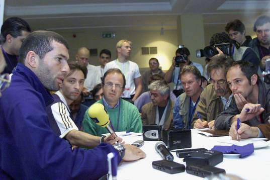 Zinedine Zidane, Frankrike