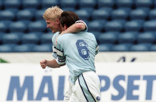 Mats Lilienberg och Hans Mattisson jublar