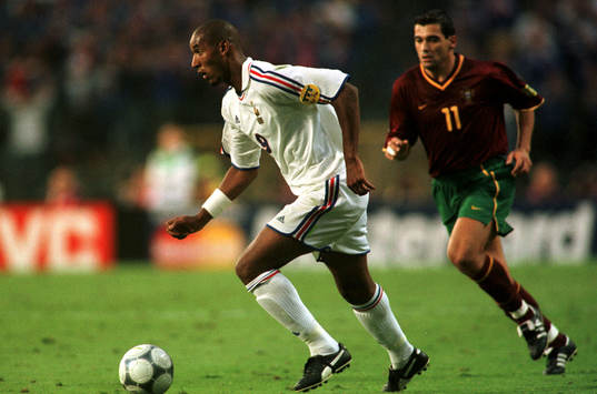 Nicolas Anelka, Frankrike drar ifrån Sergio Conceicao,