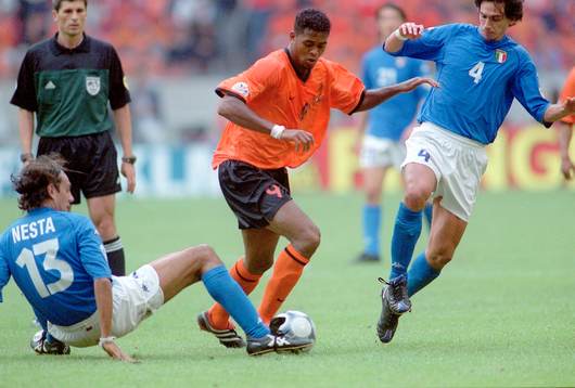 Alessandro Nesta och Demetrio Albertini, Italien och