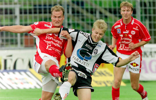 Kalmars Christian Nilsson mot Landskronas Tonny Nilsson