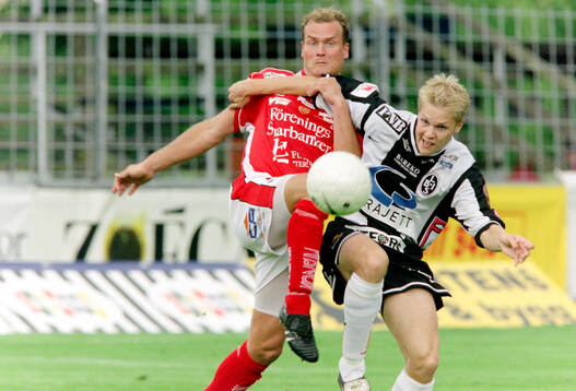 Kalmars Christian Nilsson mot Landskronas Tonny Nilsson