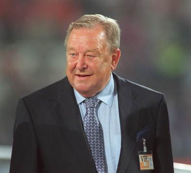 Lennart Johansson President UEFA