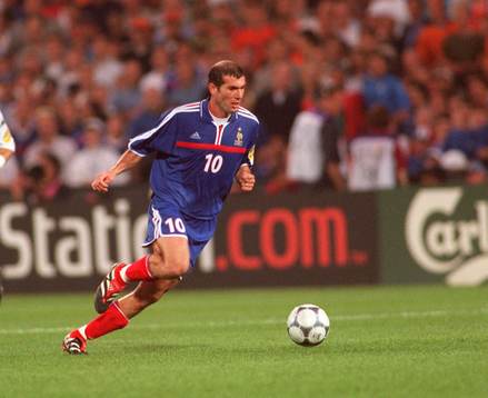 Fotboll, EM, Final,  Zinedine Zidane, Frankrike