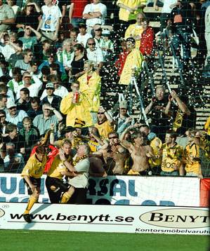 Fredrik Berglund, Elfsborg jublar