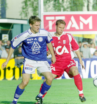 Sundsvalls Jon Ericsson före Göteborgs Steinar Pedersen