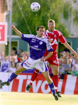 Sundsvalls Joakim Olsson mot Göteborgs Stefan Landberg i