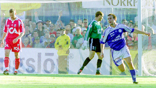 Sundsvalls Joakim Olsson jublar