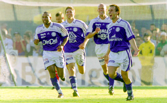 Sundsvalls Joakim Olsson jublar