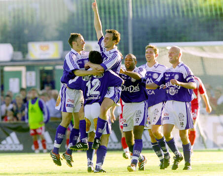 Sundsvalls Joakim Olsson jublar