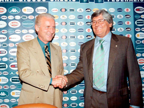 Fotboll, Giovanni Trapattoni, förbundskapten Italien och