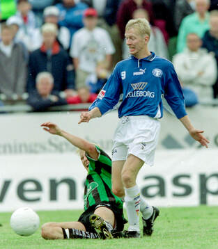 Trelleborgs Johan Andersson mot GAIS Simon Sjöfors