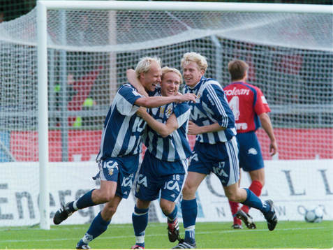 Mikael Sandklev, Pär Karlsson och Gustaf Andersson,