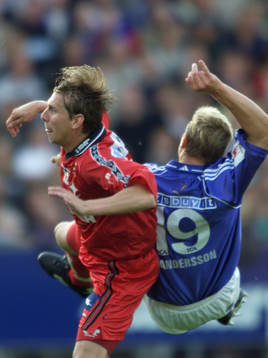 Mikael Ström, Norrköping och Robert Andersson, Halmstad
