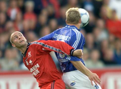 Mathias Florén, Norrköping och Robert Andersson, Halmstad
