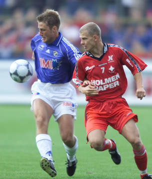 Fredrik Gustavsson, Halmstad och Kristian Bergström,