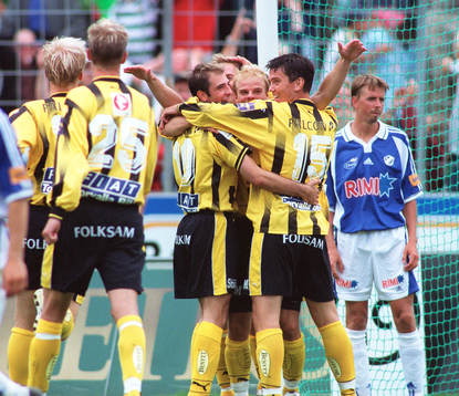 Andreas Hermansson, Hammarby, jubel