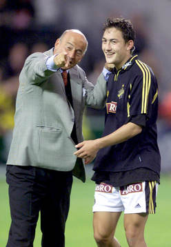 Stefan Ishizaki och Stefan Söderberg, Manager AIK