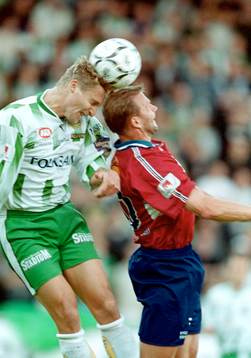 Jonas Stark, Hammarby i nickduell med Joachim Karlsson,