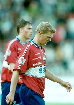 Marcus Allbäck och Johan Elmander, Örgryte depp