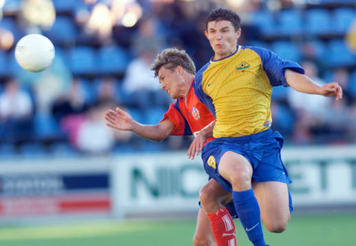 Ola Nilsson, Helsingborg och Vitali Kutusau, Borisov