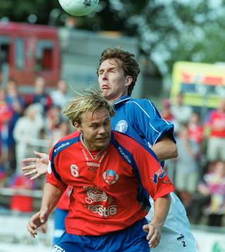Patrik Larsson, Trelleborg och Björn Johansen, Helsingborg
