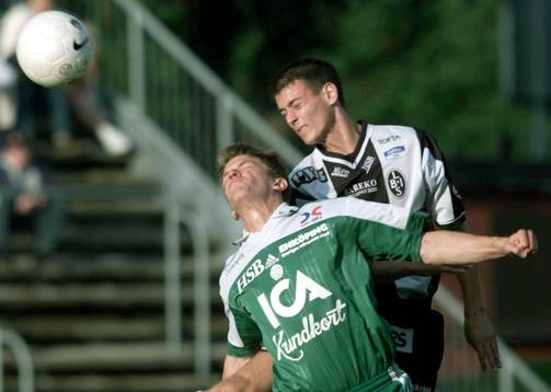 Fotboll, Landskrona - Enköping, 1 -0, Massor av hårda
