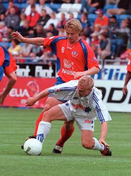 Björn Johansen, Helsingborg och Peter Lennartsson, Halmstad