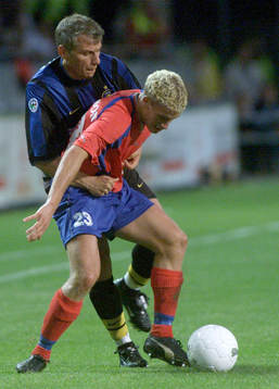Christoffer Andersson, Helsingborg och Vladimir Jugovic,