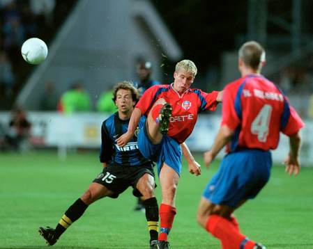 Christoffer Andersson, Helsingborg och Benoit Cauet, Inter