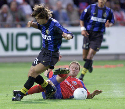 Erik Wahlstedt, Helsingborg och Andrea Pirlo, Inter