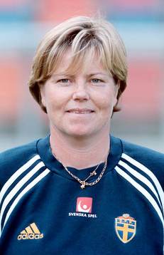 Marika Domanski Lyfors, förbundskapten Sverige