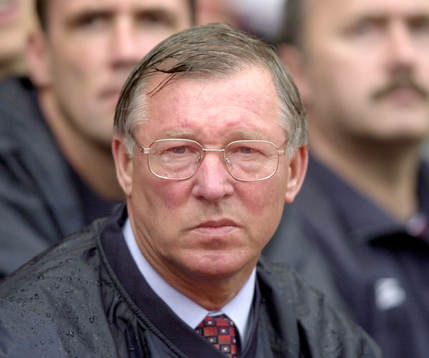Alex Fergusson, manager Manchester