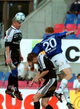 Cain Dotson, Sundsvall och Michael Svensson, Halmstad