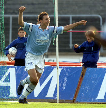 Zlatan Ibrahimovic, Malmö jublar (jubel)