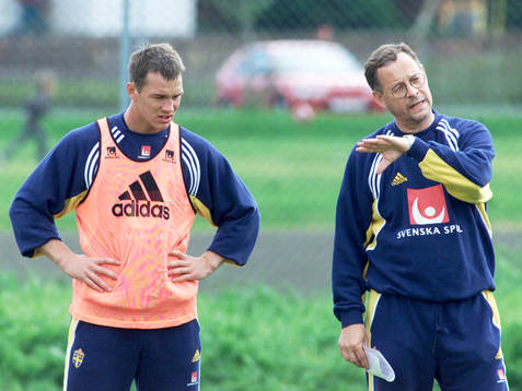 Patrik Andersson, Sverige och Lars Lagerbäck,