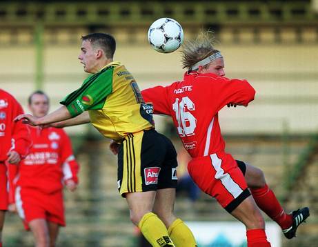 Fotboll, Hässleholm - Helsingborg Södra. David Eek,