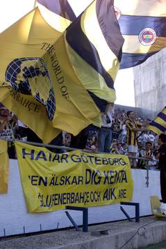 "Vi hatar Göteborg, men älskar dig Kenta" Kennet
